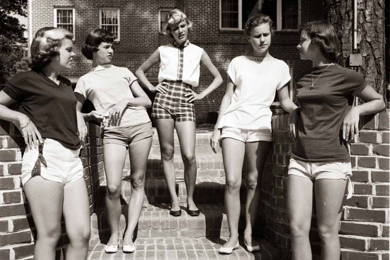 when did women start wearing short dresses History of the Skirt and how it became short - INPI treasures