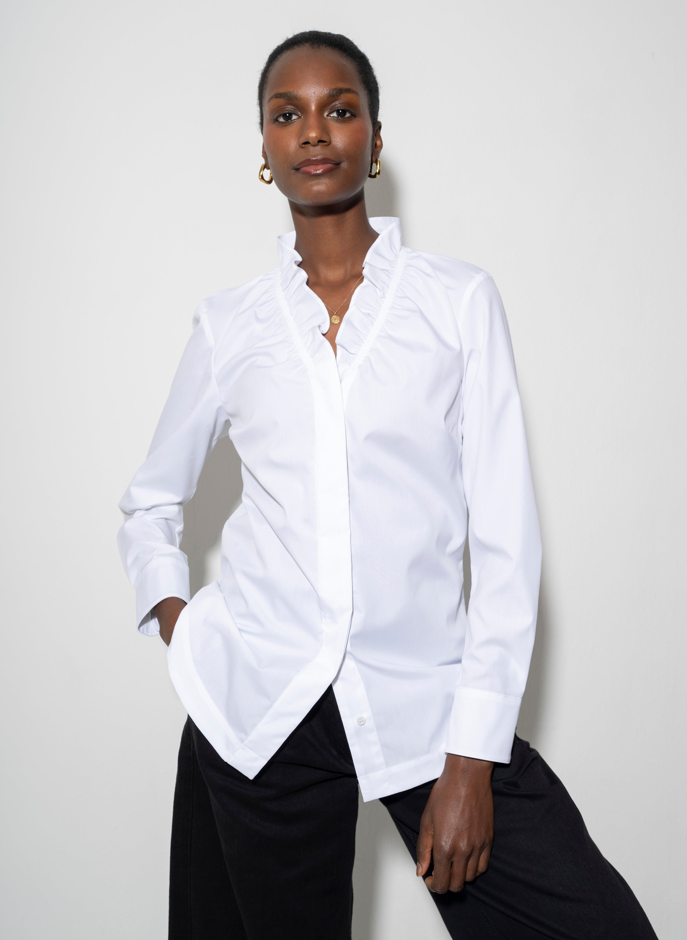Women's White Shirts & Blouses The Shirt Company Women's White Shirts & Blouses The Shirt Company