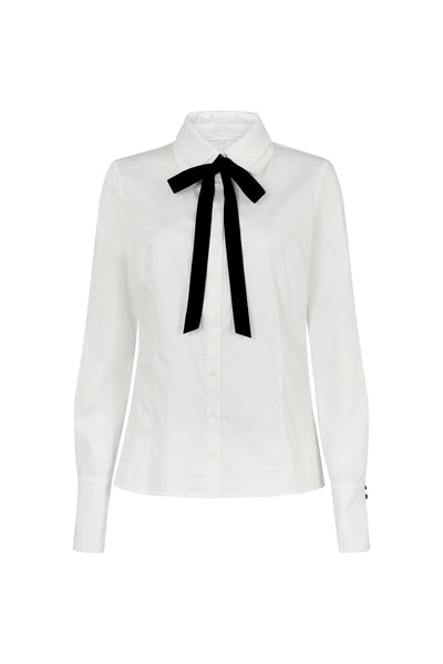 Karter Double Collar Tuxedo Cotton Shirt