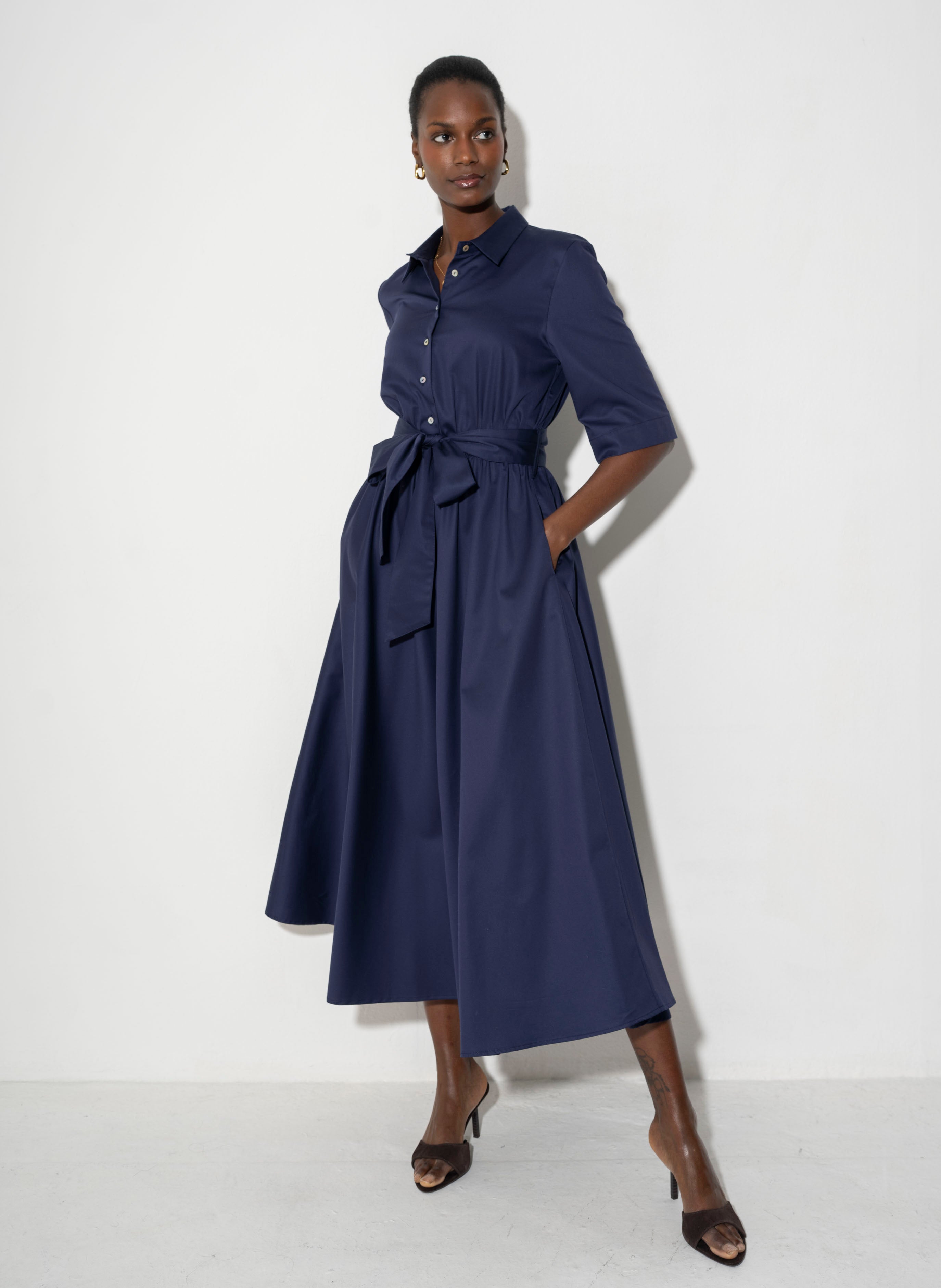 Women's Midi Shirt Dresses: Modern & Versatile Styles The Shirt Company Women's Midi Shirt Dresses: Modern & Versatile Styles The Shirt Company