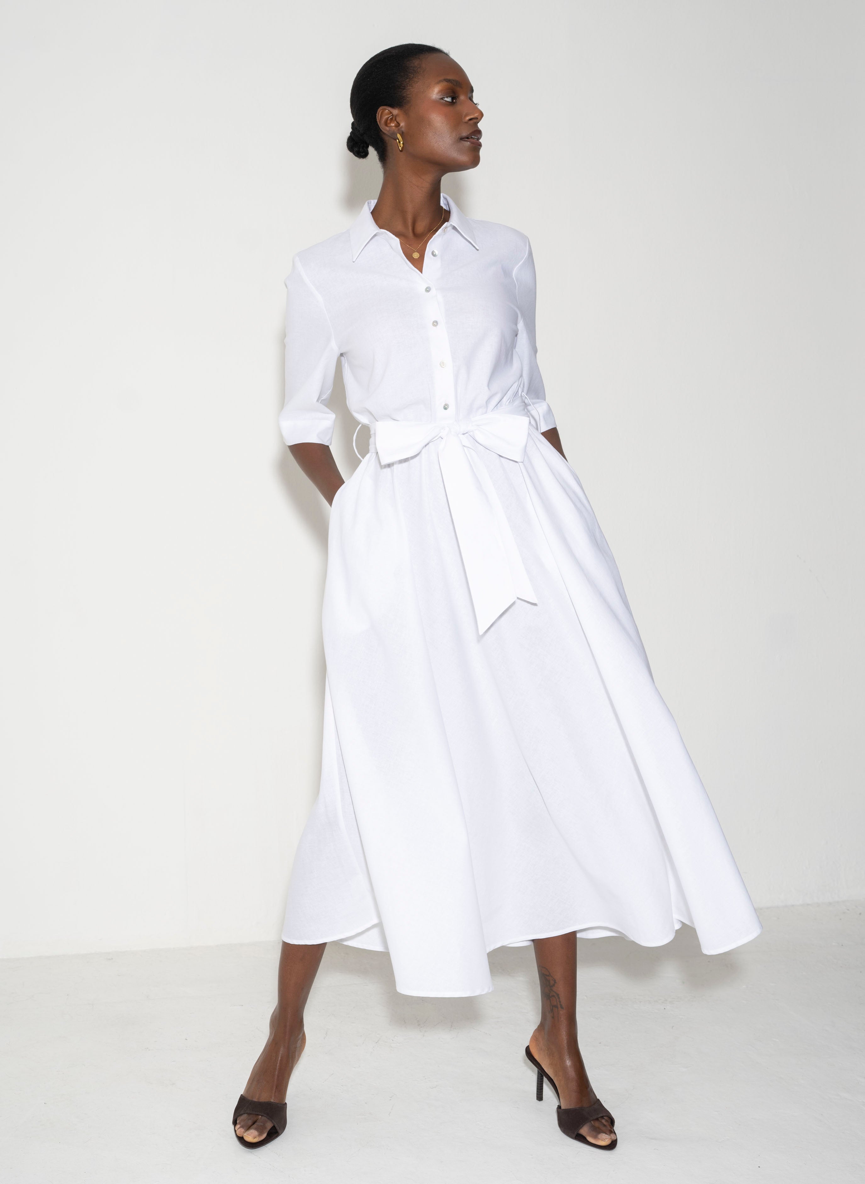 Women's Midi Shirt Dresses: Modern & Versatile Styles The Shirt Company Women's Midi Shirt Dresses: Modern & Versatile Styles The Shirt Company