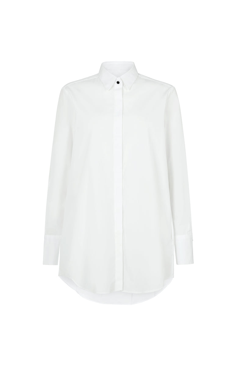 Mister Darcy "The Husband" White Shirt in Crisp Cotton Poplin