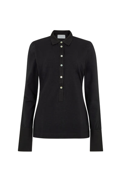 Patricia Black Jersey Cotton Shirt