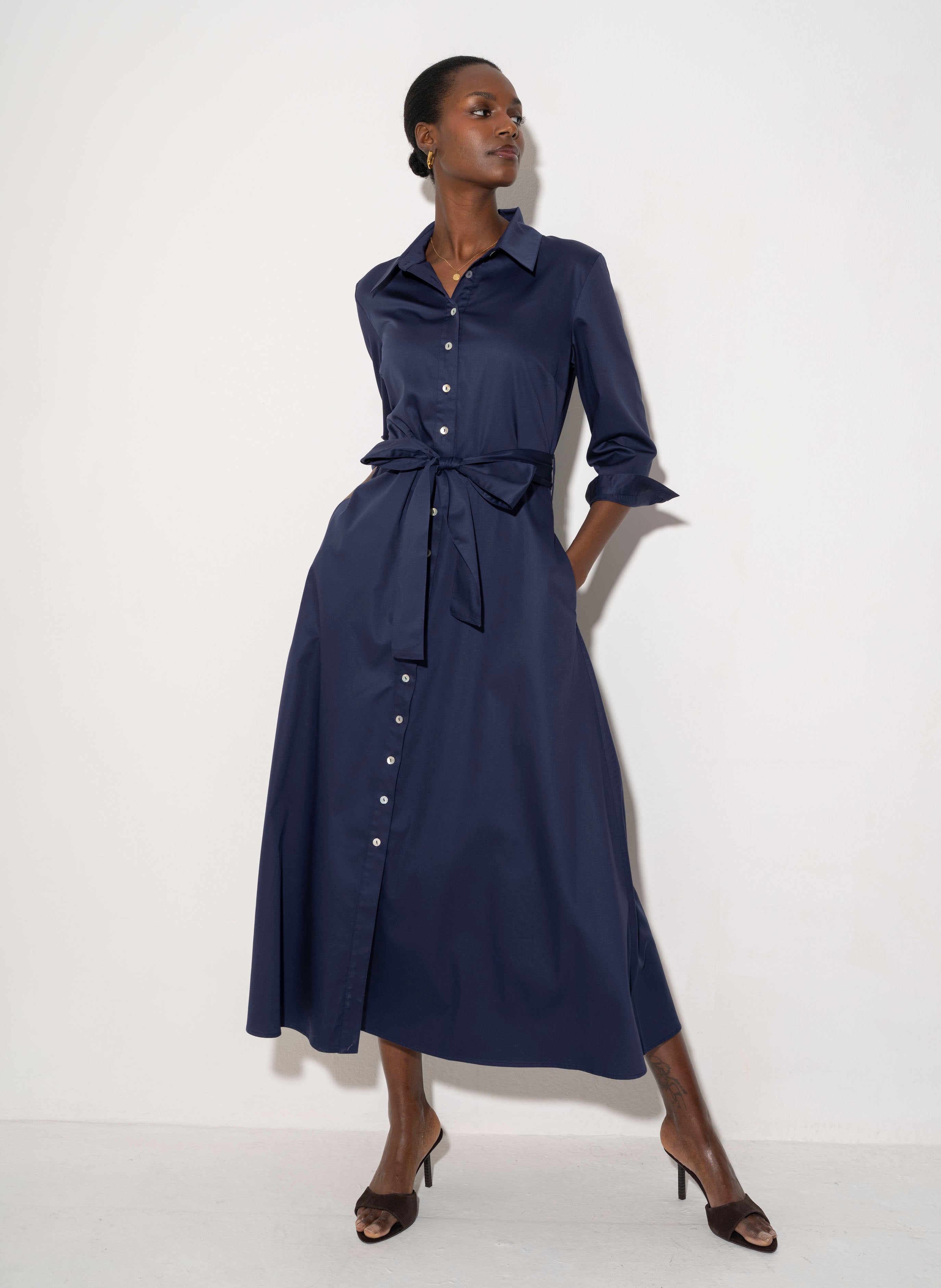 Women's Midi Shirt Dresses: Modern & Versatile Styles The Shirt Company Women's Midi Shirt Dresses: Modern & Versatile Styles The Shirt Company