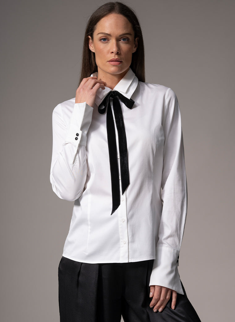 Karter White | Womens Classic White Shirt | The Shirt Company