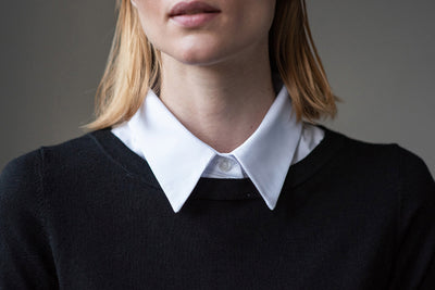 ESTHER CLASSIC COLLAR MOCK SHIRT