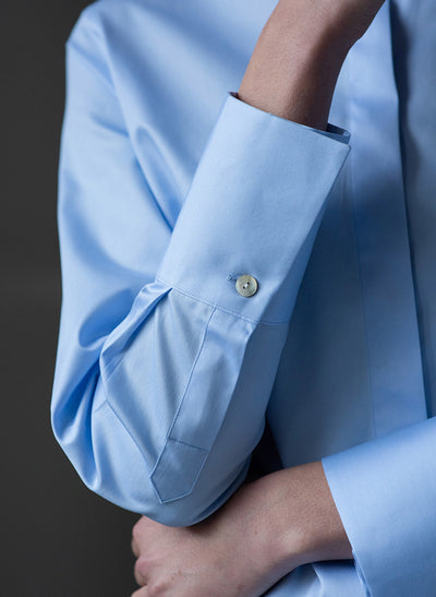 GERRY LIGHT BLUE MINIMALIST ORGANIC COTTON SHIRT