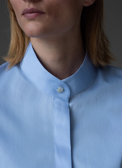 GERRY LIGHT BLUE MINIMALIST ORGANIC COTTON SHIRT