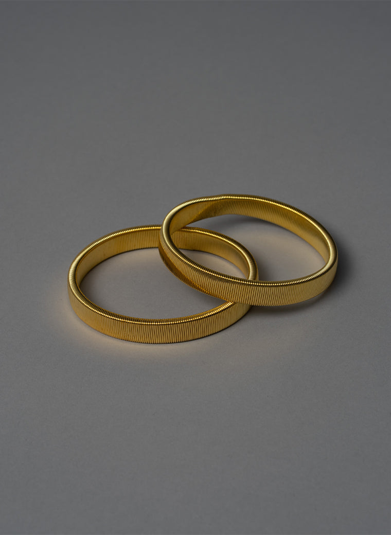 Rollie Gold Sleeve Bands