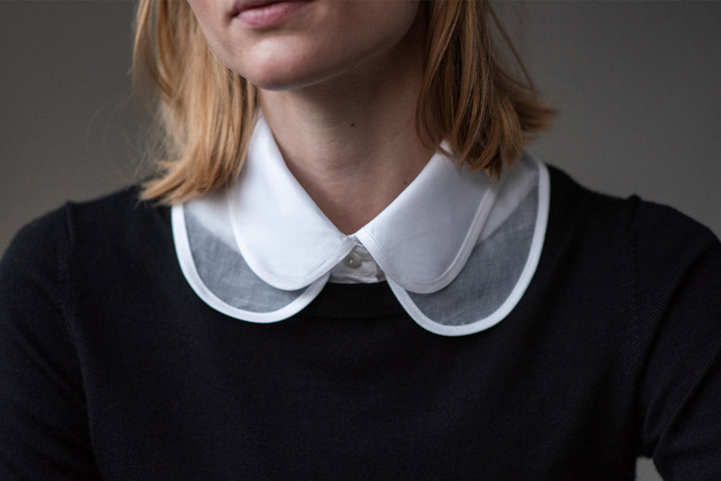 January Double Collar Mock