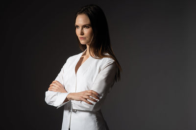 MADISON TAILORED TUXEDO COTTON SHIRT