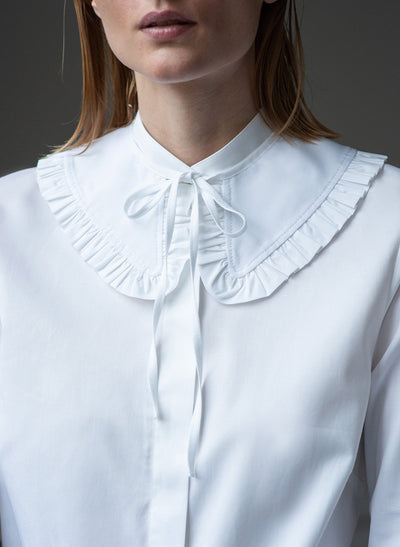 RUTH WHITE PURITAN COLLAR