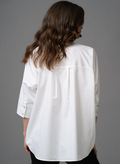 URSULA OVERSIZED ORGANIC COTTON SHIRT