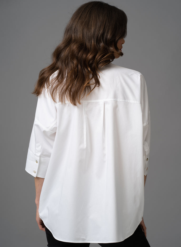 URSULA OVERSIZED ORGANIC COTTON SHIRT