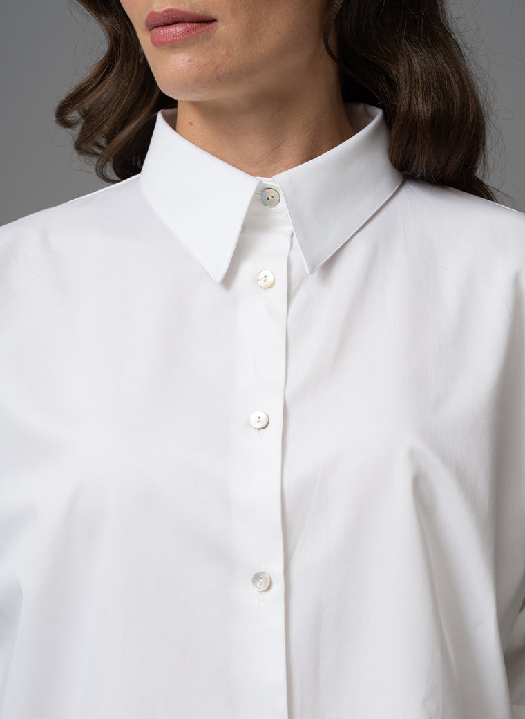 URSULA OVERSIZED ORGANIC COTTON SHIRT