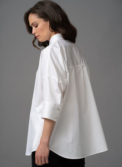 URSULA OVERSIZED ORGANIC COTTON SHIRT