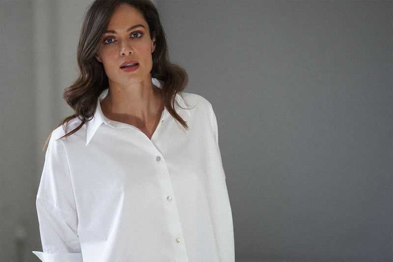 URSULA OVERSIZED ORGANIC COTTON SHIRT